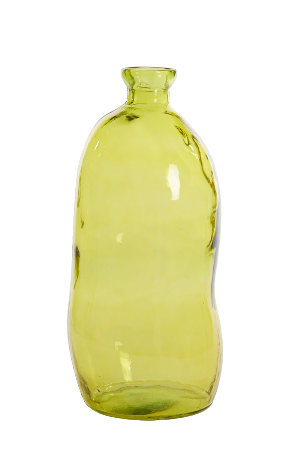 Vase Ø34x73 cm Altino Glass Yellow