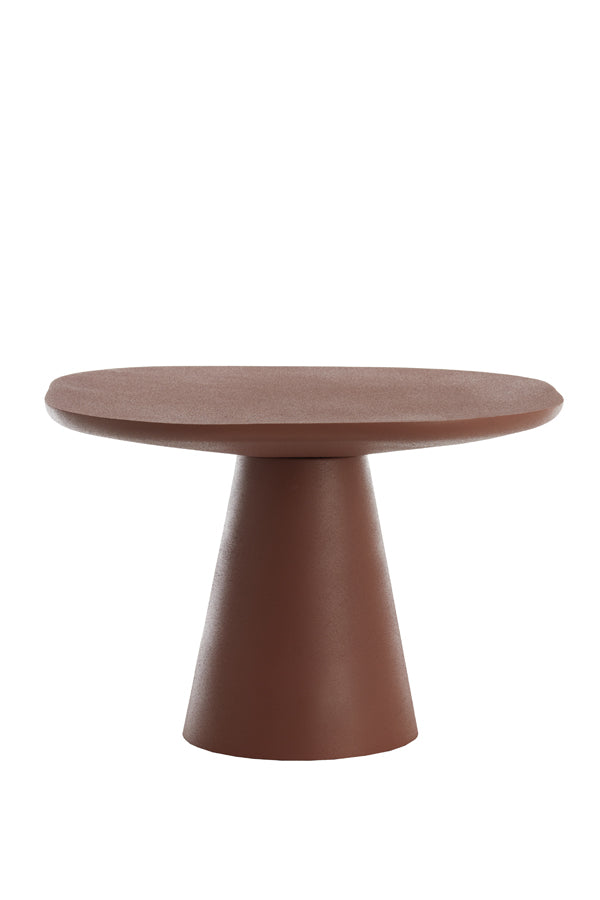 Side Table 60x60x41 cm Abala Matt Terra