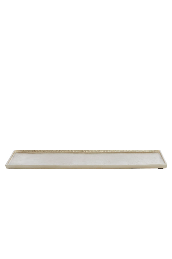 Dish 49x19x1 cm Maes Light Gold