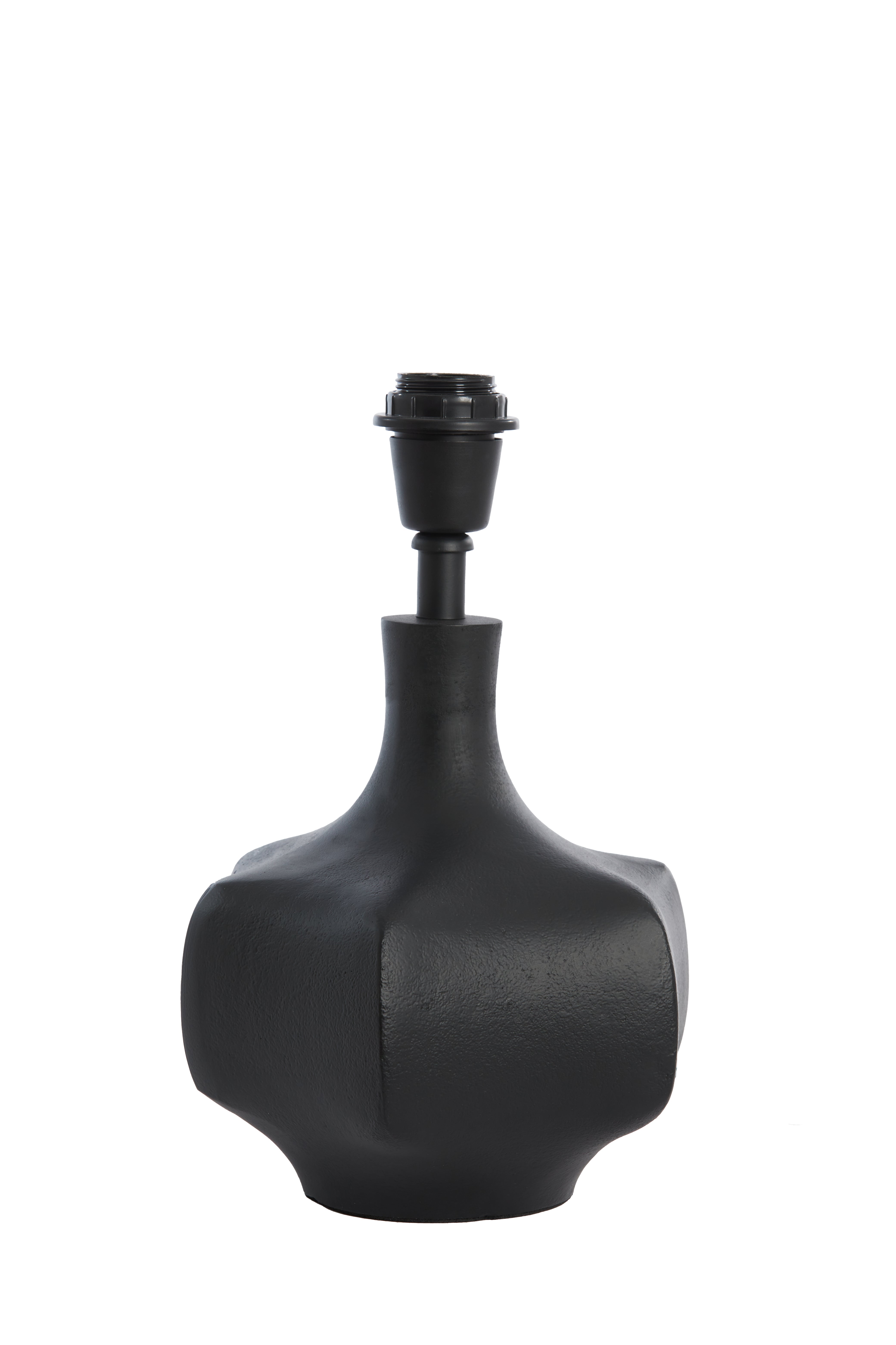 Lamp Base Ø19x25 cm Barril Matt Black