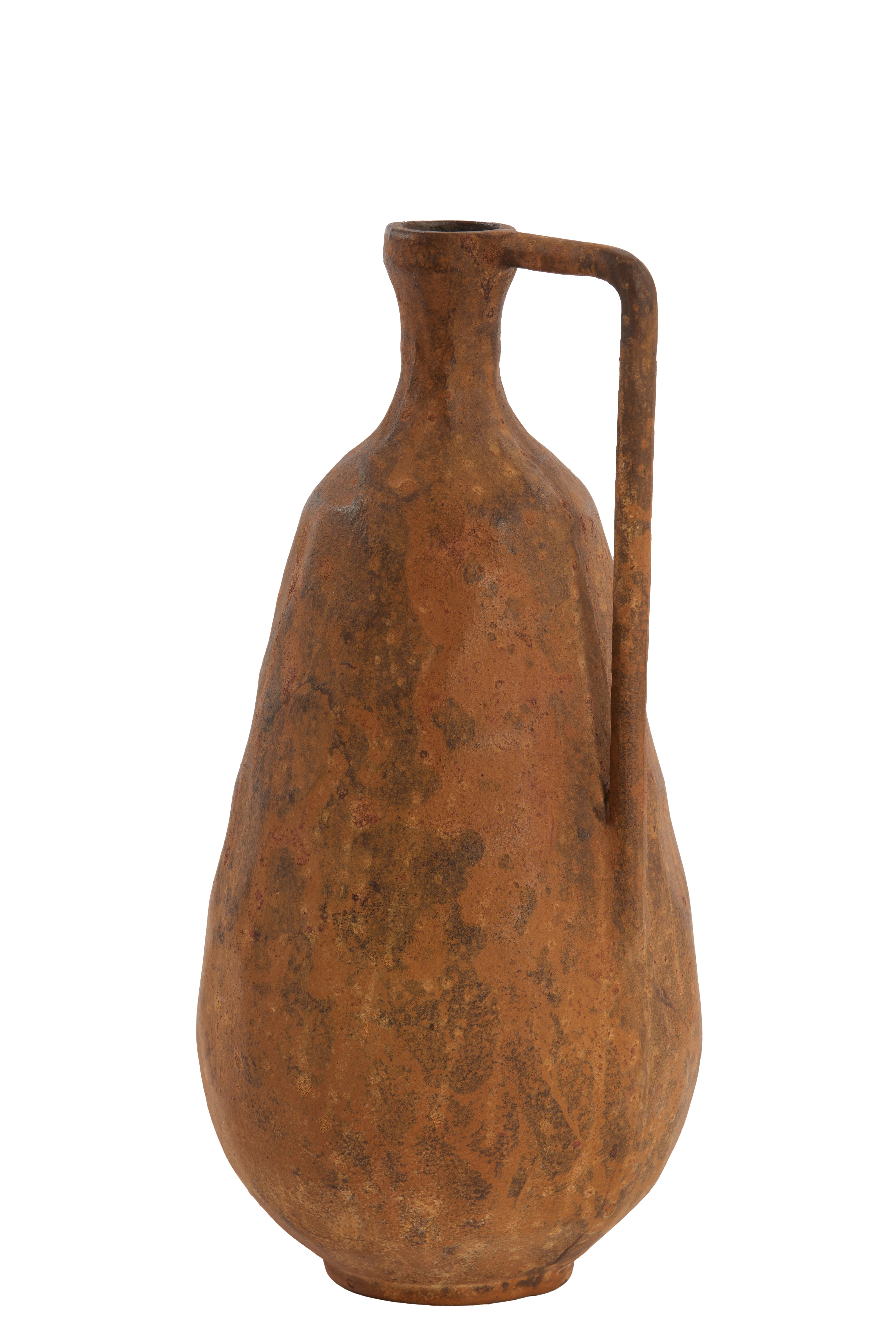 Vase Deco 17x16.5x35 cm Ostra Rust