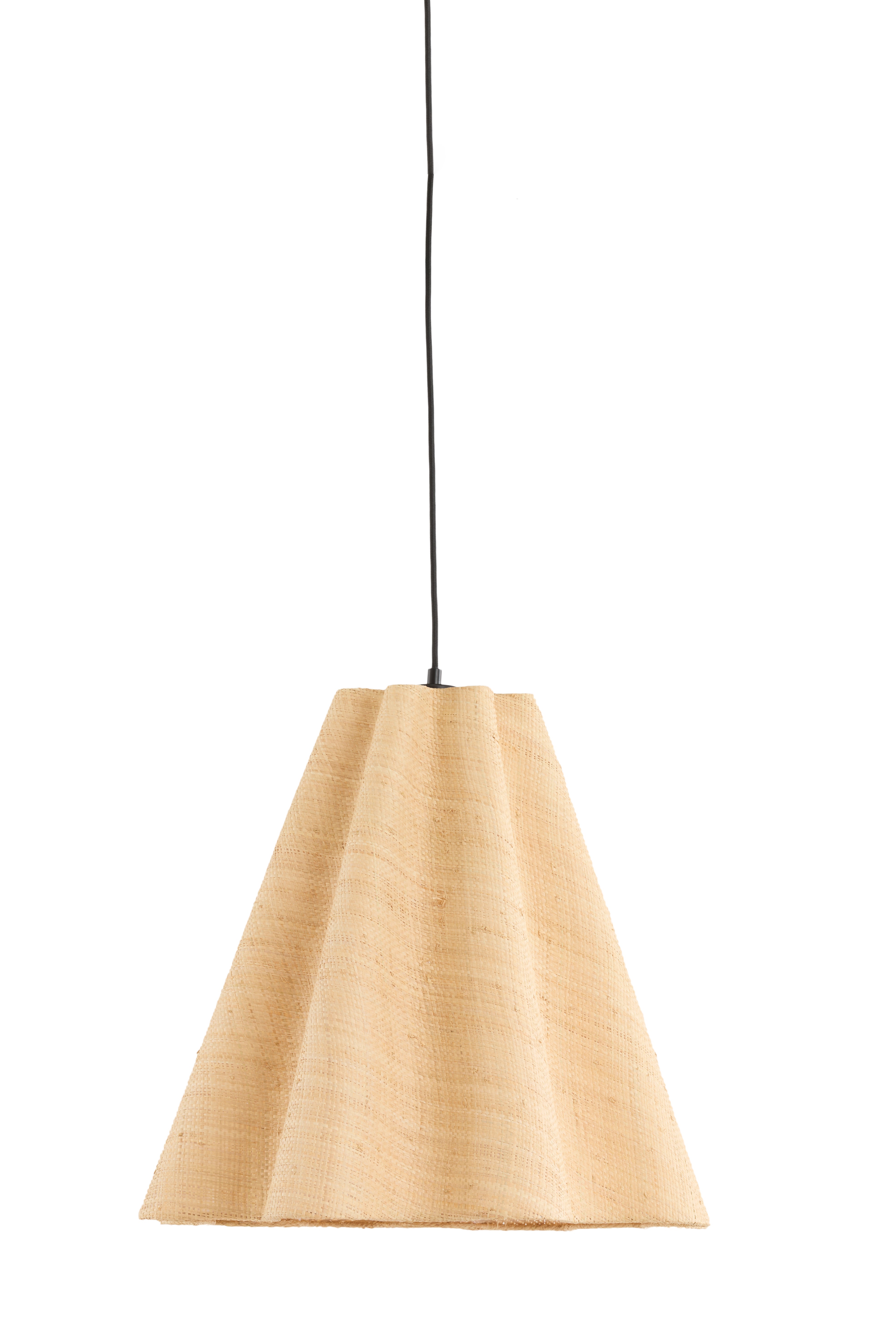 Hanging Lamp Ø50x45 cm Bezaha Natural