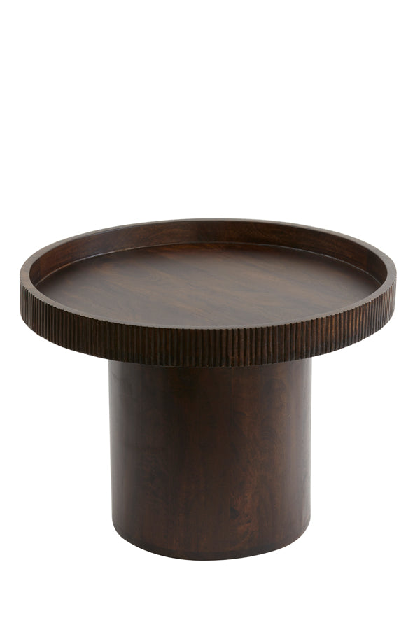 Side Table Ø60x44 cm Kalomo Wood Russet