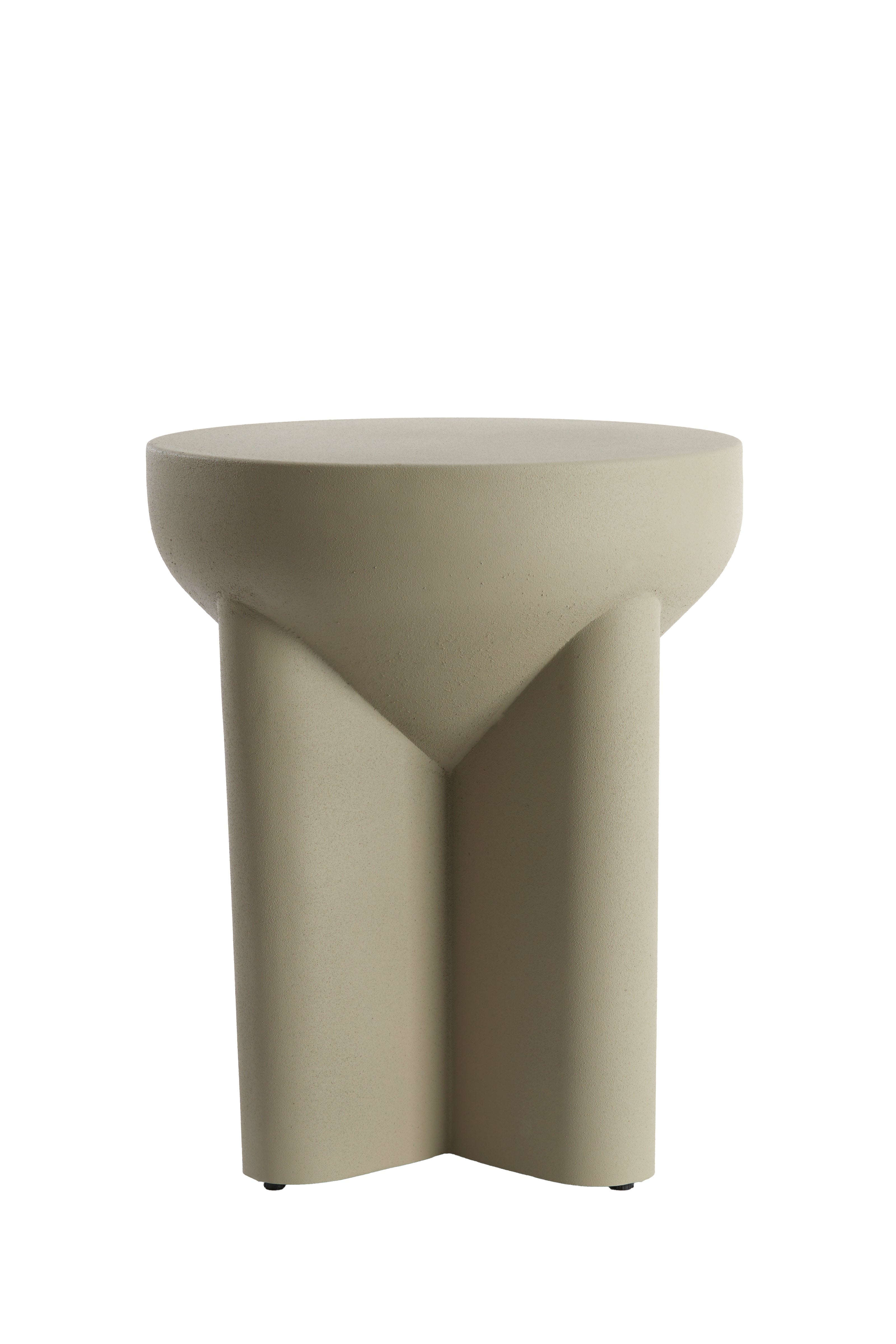 Side Table Ø36x42 cm Mikado Matt Light Grey