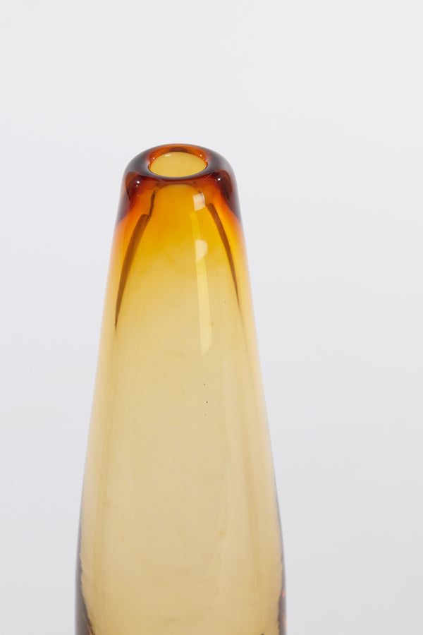 Vase Ø7.5x30.5 cm Estua Glass Amber