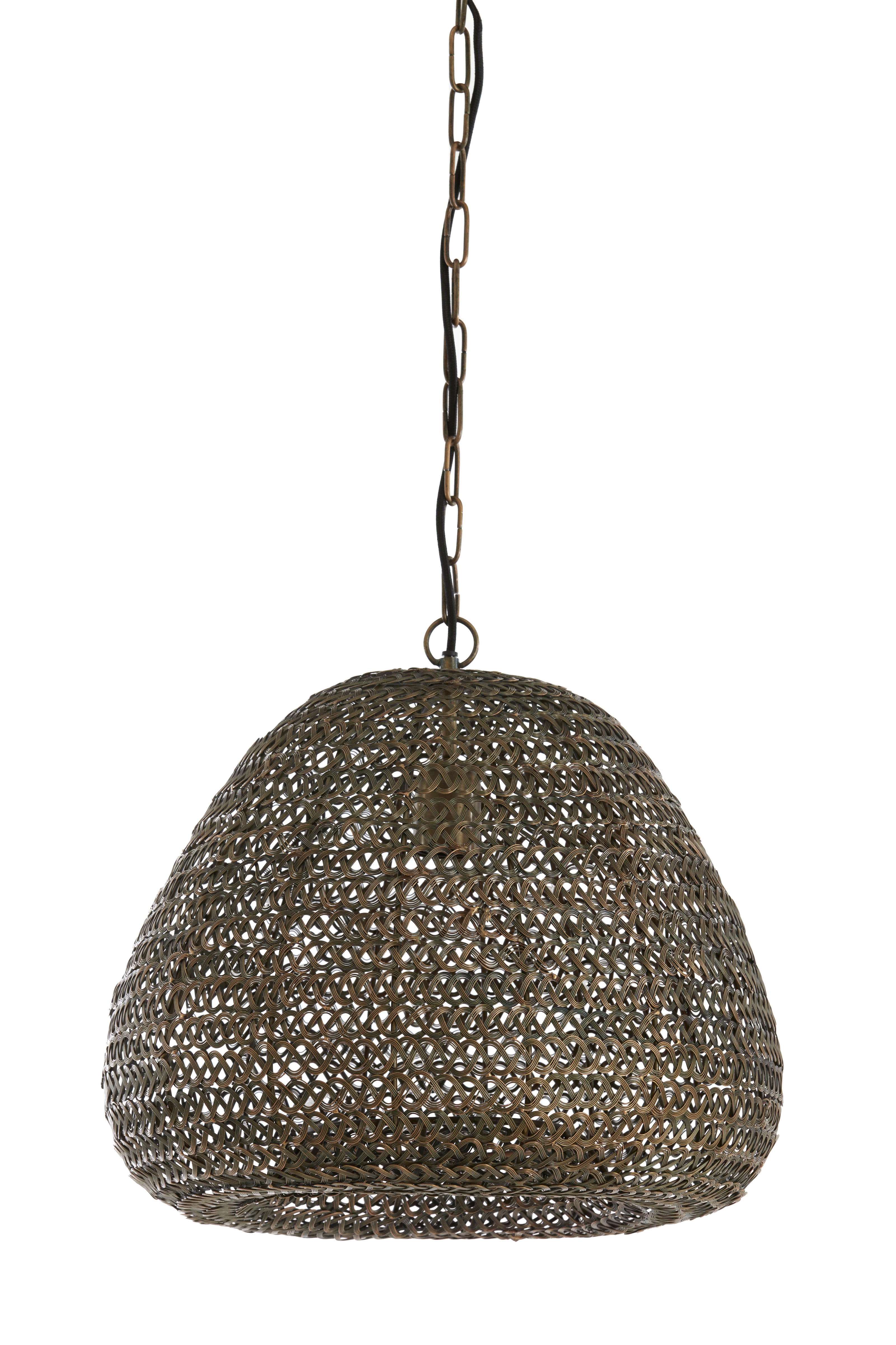 Hanging Lamp Ø42x38 cm Finou Antique Bronze