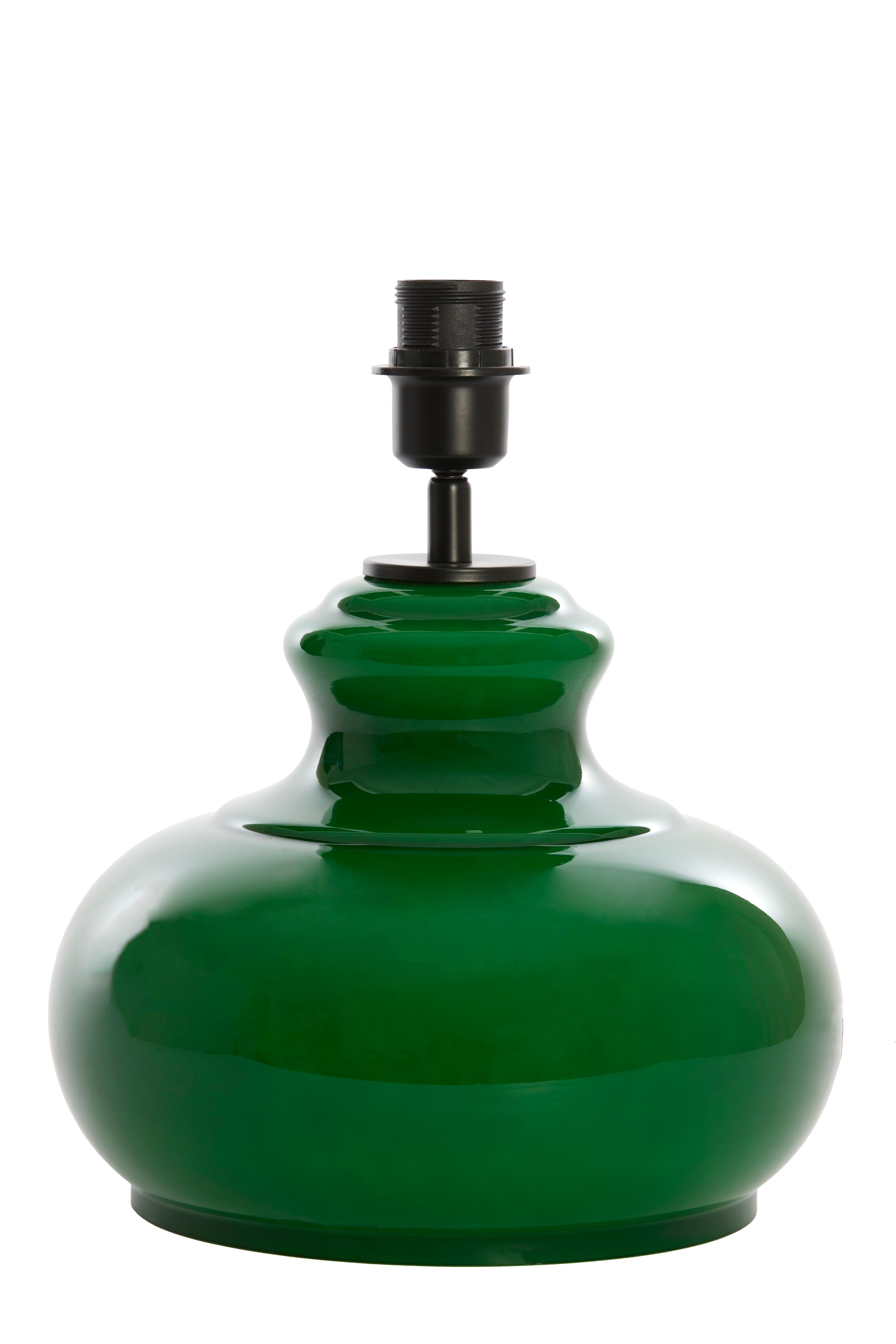 Lamp Base Ø28.5x33 cm Verde Glass Green