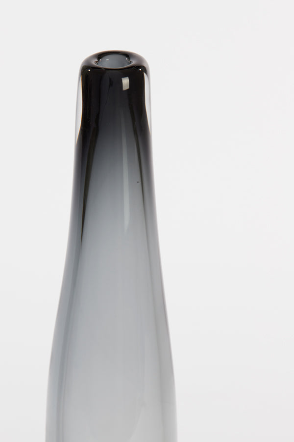 Vase Ø7.5x39.5 cm Estua Glass Grey