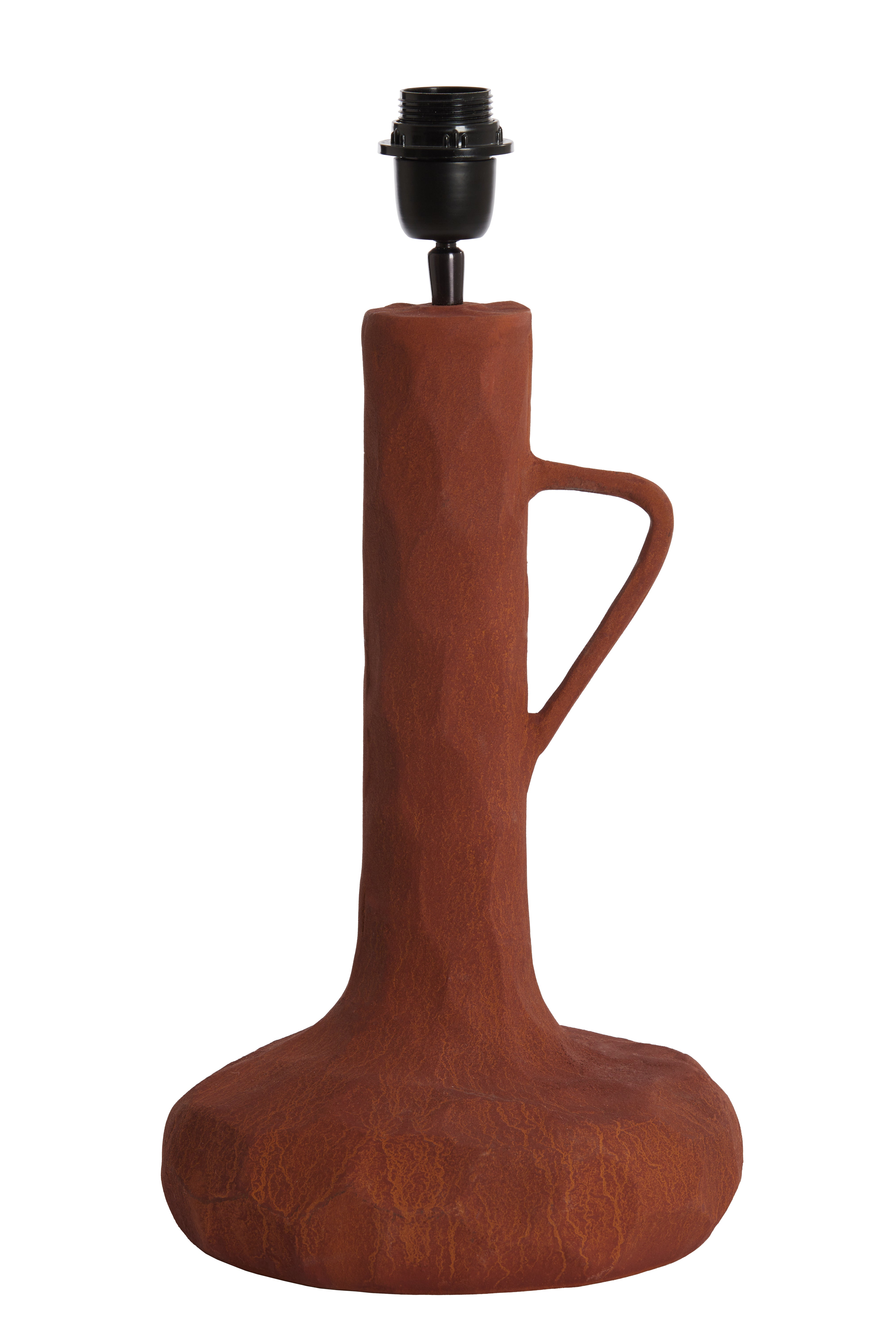 Lamp Base Ø25x48.5 cm Cingoli Brick Red