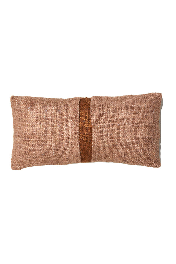 Cushion 60x30 cm Levis Light Brown+Terra