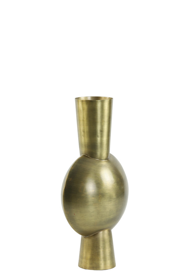 Vase Deco 22x14x40 cm Kavandu Antique Bronze