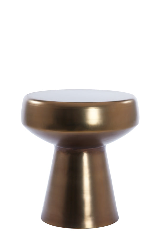 Side Table Ø38x42 cm Dakwa Shiny Brown Bronze