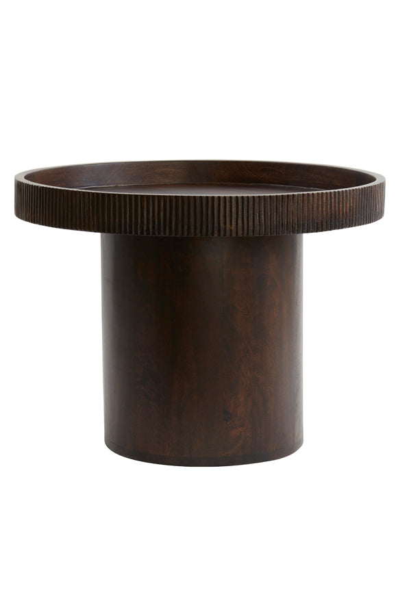 Side Table Ø60x44 cm Kalomo Wood Russet